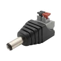 Conector De Energia DC 12V 5 Peças Soquete Macho E Fêmea Barrel 2.1mm X 5.5mm Adaptador Para Câmera Conector De Energia DC 12V 5 Peças Soquete Macho E Fêmea Barrel 2.1mm X 5.5mm Adaptador Para Câmera