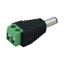 Conector De Energia DC 12V 5pcs Soquete Macho E Fêmea Barrel 2.1mm X 5.5mm Adaptador Para Câmera De