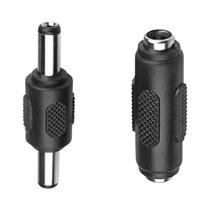 Conector De Energia DC Macho E Fêmea 12V 24V, Plugue Tipo Barril Para Câmera CCTV E Adaptador De