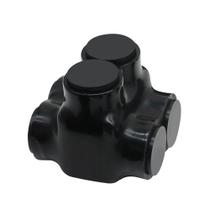 Conector de entrada dupla isolado MAKERELE 750-1/0AWG, pacote com 1