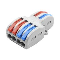 Conector De Fiação Rápida Universal Divisor 2 Em 4 6 8 Saídas Bloco De Terminais Push-in Para Casa