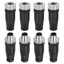 Conector de fio de aviação MECCANIXITY M12 5 pinos à prova d'água IP67