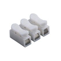 Conector De Fio Led Sem Solda - 3 Vias - Kit 25 unidades Conector De Fio Led Sem Solda - 3 Vias - Kit 25 unidades