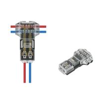 Conector De Fio Tipo T De 2 Pinos, 10 Peças, Terminais Automotivos De 3 Vias, Conector Elétrico Para