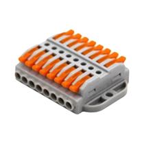 Conector De Fio Universal Compacto De 2-30 Pinos, Bloco De Terminais De Conexão Rápida Com Rosca