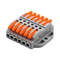 Conector De Fio Universal Compacto De 2-30 Pinos, Bloco De Terminais De Conexão Rápida Com Rosca