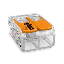 Conector de Fios com 2 Polos Linha 221 Wago 2210412