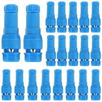 Conector de fios JAMHER, pacote com 20 unidades, impermeável, para fios calibre 12-20 Conector de fios JAMHER, pacote com 20 unidades, impermeável, para fios calibre 12-20