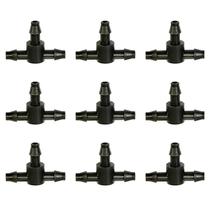 Conector de Irrigação por Gotejamento cozyou 50 Peças Tee 1/4 Polegada