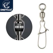 Conector De Isca De Pesca Em Aço Inoxidável 10X-100X Com Rolamento De Esferas E Mosquetão Giratório Conector De Isca De Pesca Em Aço Inoxidável 10X-100X Com Rolamento De Esferas E Mosquetão Giratório
