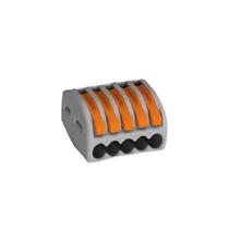 Conector De Junção Classic 5 Polos 4mm Linha 222 Wago Conector De Junção Classic 5 Polos 4mm Linha 222 Wago