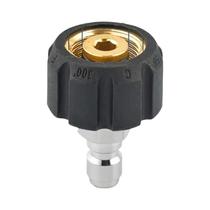 Conector de Lavadora de Pressão M22 14mm para 1/4" - Adaptador de Latão com Conexão Rápida