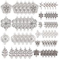 Conector de liga mista Charm SUNNYCLUE 100 unidades Charms Conector de liga mista Charm SUNNYCLUE 100 unidades Charms