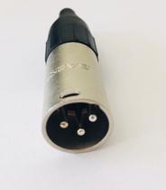Conector de linha Xlr Canon macho Santo Angelo sa2x