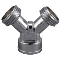 Conector de mangueira Y Plumb Pak PP850-1 em metal fundido cromado