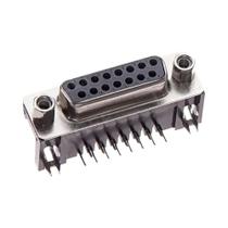 Conector De Montagem Em PCB Com Agulha Curvada De 90 Graus RS232 DSub DB9 DB15 DB25 Macho Fêmea 5