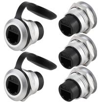 Conector de Montaje en Panel PENGLIN RJ45 CAT6 Ethernet LAN x5