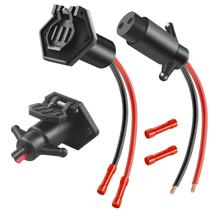 Conector de motor de pesca à prova d'água Quick Connect 12V