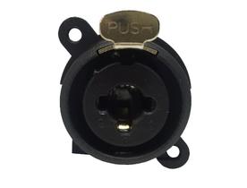 Conector de Painel Combo XLR / P10 Tiaflex - Pacote 01 pç