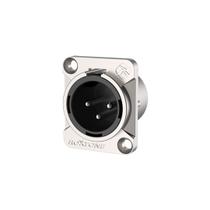 Conector de Painel XLR Macho 3 Polos RX3MD-NT Roxtone