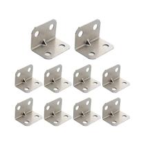 Conector De Placa De Ferro Em Ângulo De 90 Graus 20pcs Para Mesa Cadeira Armário Guarda-Roupa