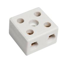 Conector de Porcelana 16mm 2 Polos 30A - 600V Fertak Conector de Porcelana 16mm 2 Polos 30A - 600V Fertak