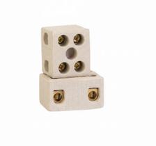Conector de Porcelana Bipolar 6mm - 2 Unidades para Conexões Elétricas