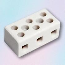 Conector de porcelana tripolar 10mm fertak tools Conector de porcelana tripolar 10mm fertak tools