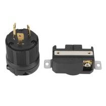 Conector de receptáculo de plugue elétrico NEMA L6-30P L6-30R 30A