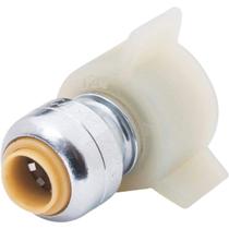 Conector de redução de vaso sanitário SharkBite 1/4" x 7/8", encaixe em pressão