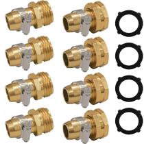 Conector de reparo de mangueira de jardim Hourleey 3/4 ou 5/8 com braçadeiras