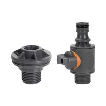Conector De Rosca Externa DN15 De 1/2 Polegada (2 Peças) Para Irrigação, Baldes De Armazenamento De