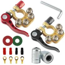 Conector de terminal de bateria de carro SINGARO 4 Way Gold-A