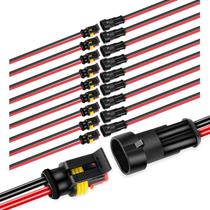 Conector de Terminal de Fio Impermeável 16AWG (Pacote com 10) - Nilight