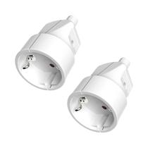 Conector De Tomada Schuko EU 3 Peças 2 Pólos Fêmea Alemã Para Cabo De Extensão De Energia Conector De Tomada Schuko EU 3 Peças 2 Pólos Fêmea Alemã Para Cabo De Extensão De Energia