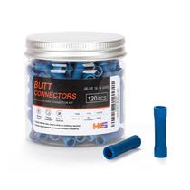 Conector de topo isolado de vinil HKS 120pcs azul 16-14 AWG