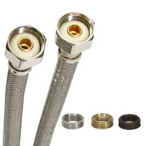 Conector de torneira de aço inoxidável trançado Fluidmaster B4F30CU 76cm