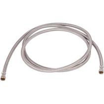 Conector de torneira Eastman Steel-Flex 96 cm em aço inoxidável trançado