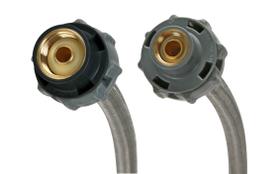 Conector de torneira Fluidmaster B1F30CS em aço inoxidável 76cm