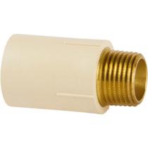 Conector de Transição Macho Super CPVC 22x3/4" Amanco Conector de Transição Macho Super CPVC 22x3/4" Amanco