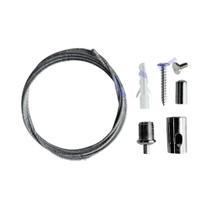 Conector De Tubo LED Hexagonal Para Garagem, Acessórios De Cabo De Suspensão 110-240V, Iluminação
