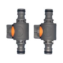 Conector De Válvula De Desligamento Para Mangueira De Jardim, Adaptador De Parada De Água, Conector De Válvula De Desligamento Para Mangueira De Jardim, Adaptador De Parada De Água,