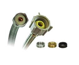 Conector de vaso sanitário Fluidmaster B4T20U de aço trançado de 51 cm