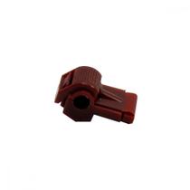 Conector Derivacao Jng Femea 1,0Mm Marrom Jmt1 100Pecas 15778