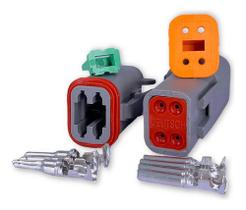 Conector Deutsch 4 Vias Macho E Fêmea Dt06-4s Dt04-4p 4pinos Conector Deutsch 4 Vias Macho E Fêmea Dt06-4s Dt04-4p 4pinos