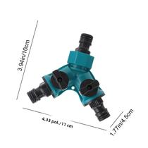 Conector Divisor de Mangueira de Jardim 2 Vias com Torneira - Ideal para Paisagismo