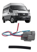 Conector do Bico Injetor Ford Transit 2.4 2008 - 2011 (Com Chicotes 2 Vias) Conector do Bico Injetor Ford Transit 2.4 2008 - 2011 (Com Chicotes 2 Vias)