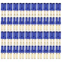 Conector EC5 Bullet Banana Plug 20 pares para RC ESC LIPO