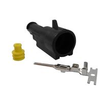 Conector Elétrico 1 Via Macho ETE8759 Celta, Uno - Cód.7430 Conector Elétrico 1 Via Macho ETE8759 Celta, Uno - Cód.7430