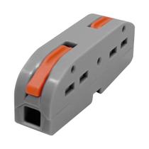 Conector Eletrico De Emenda Rapida 1 Fio Modelo 221